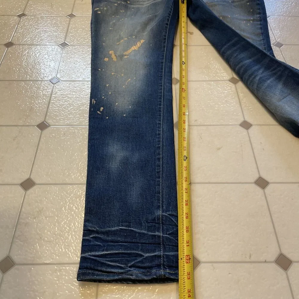 PRPS Mens Jeans Distressed Cayenne Size 40 Blue Jeans Japanese‎ Denim Designer